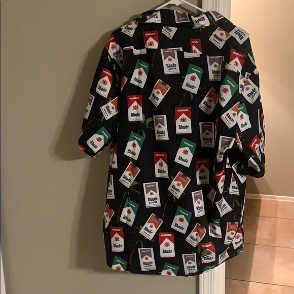 Rhude Cigarette Hawaiian Shirt 